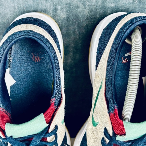 Nike Stefan Janoski Blue and Red Sneakers with Air Max Cushioning Sz 8 - Picture 5 of 9